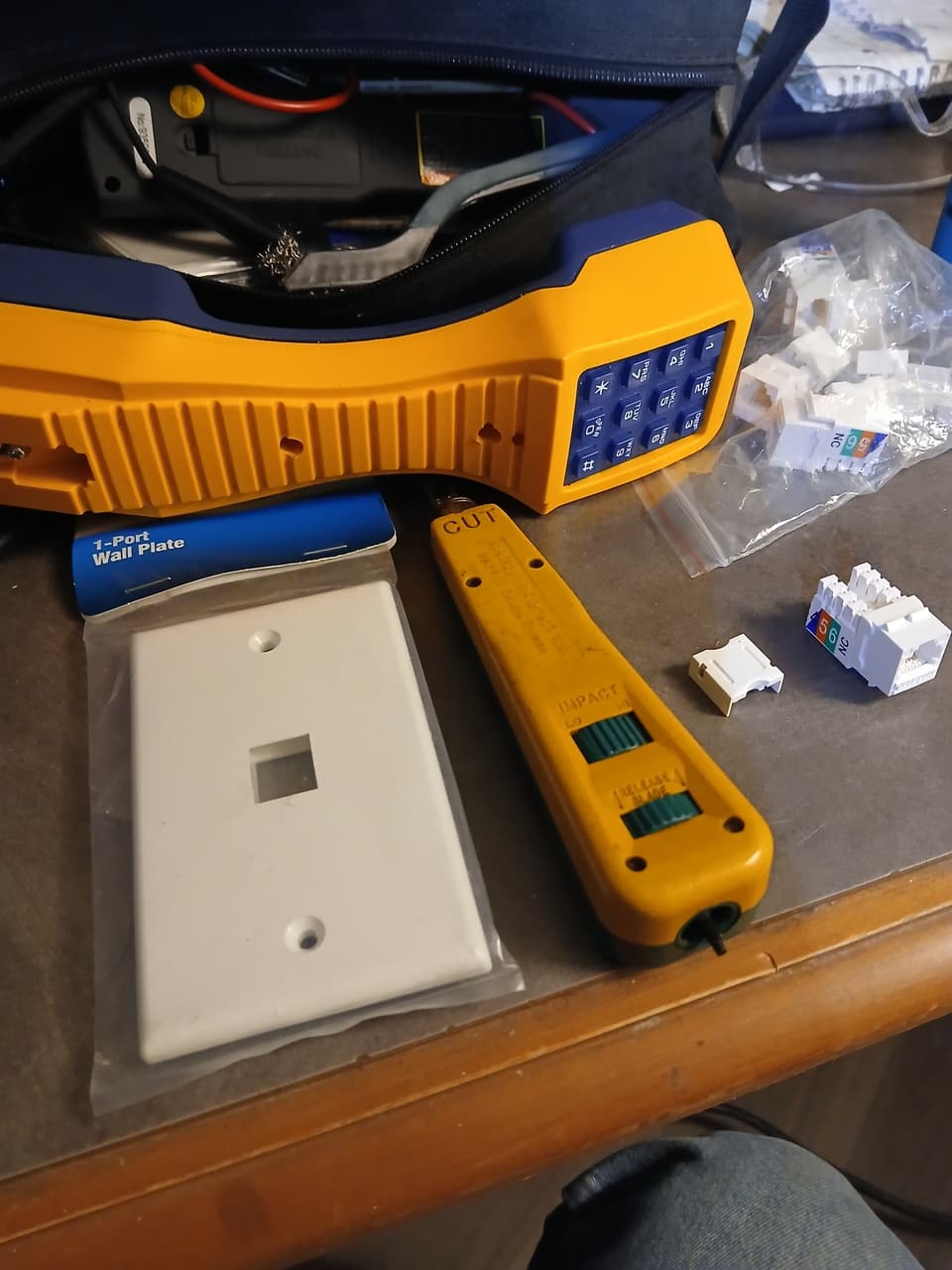 RJ45 Keystone Jack Termination