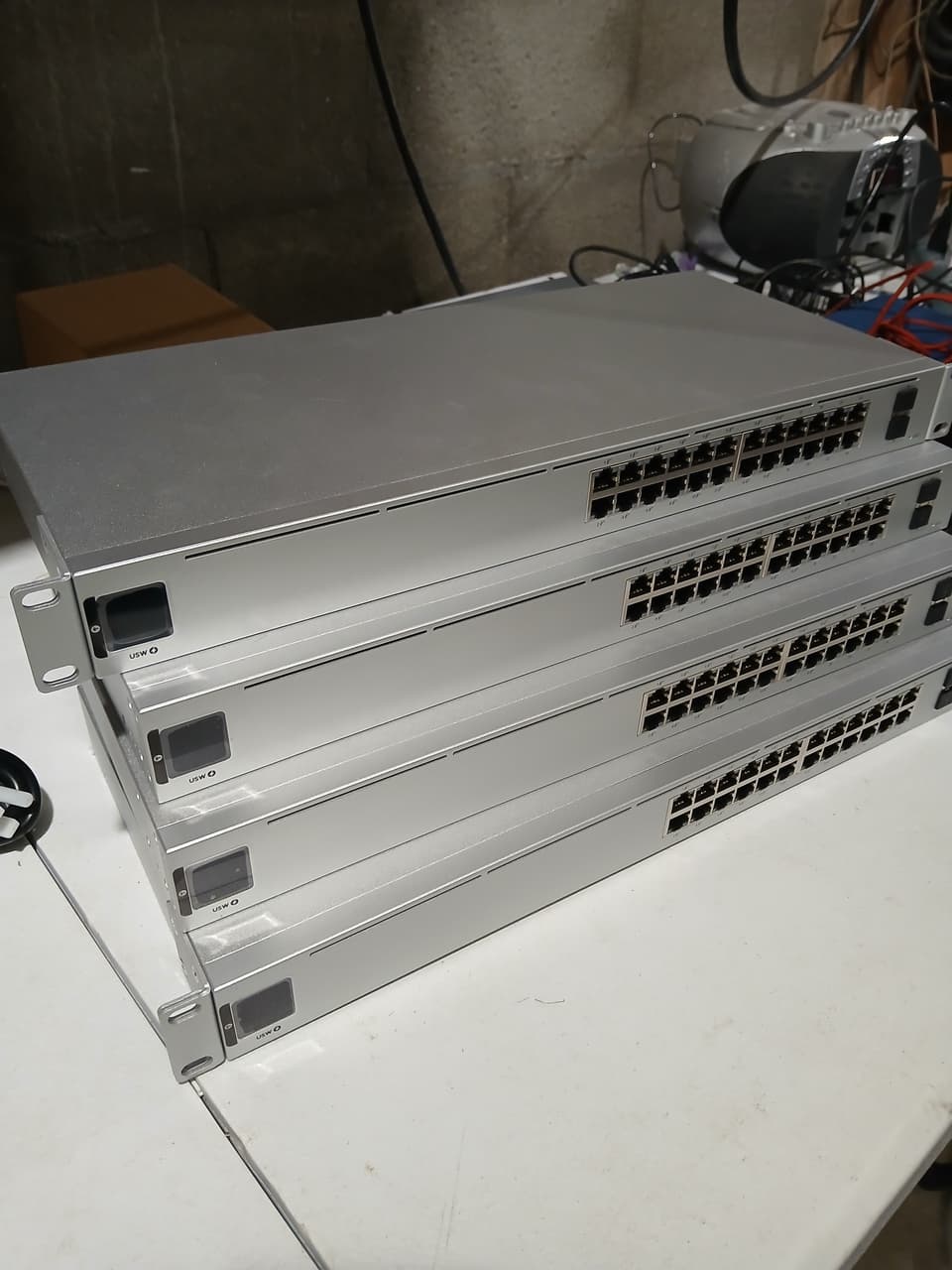 Server Rack Stack Installation