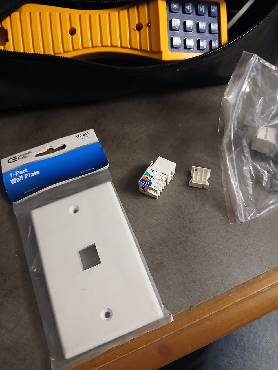 Ethernet Wall Port Assembly